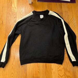BANDIER l Crewneck Black Sweatshirt Small